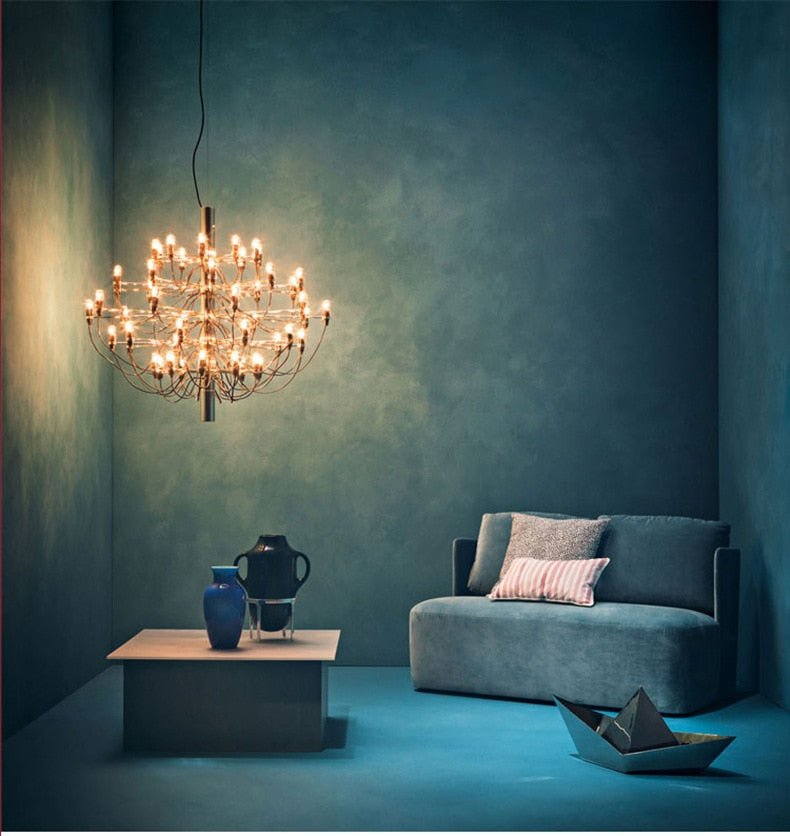 2097 Pendant Suspension Chandelier High End - Querencian