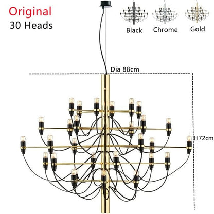 2097 Pendant Suspension Chandelier High End - Querencian