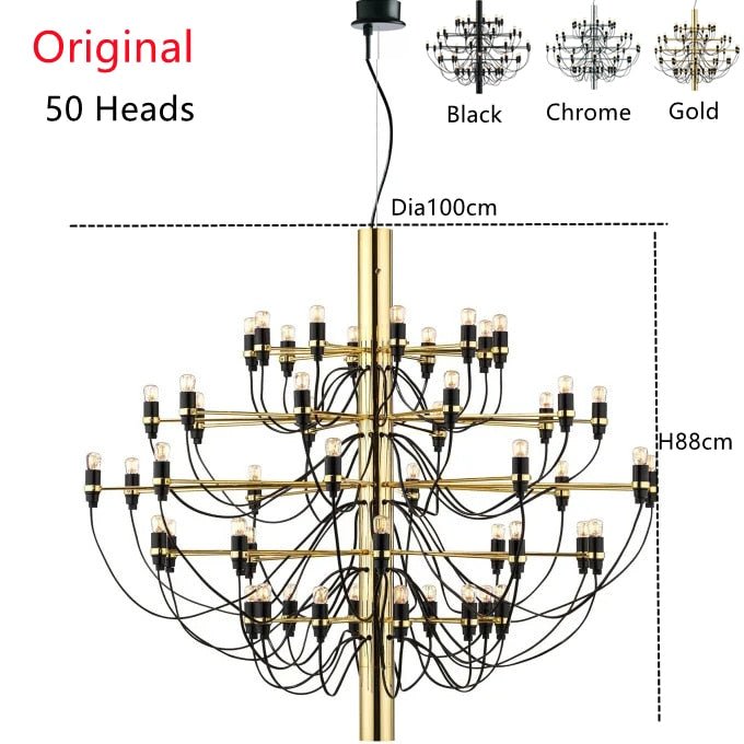 2097 Pendant Suspension Chandelier High End - Querencian