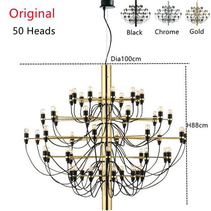 2097 Pendant Suspension Chandelier High End - Querencian