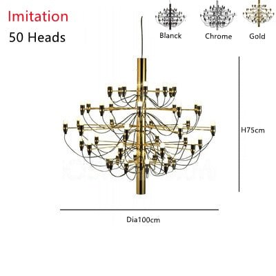 2097 Pendant Suspension Chandelier High End - Querencian