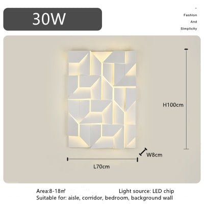 3D Model Indoor LED Wall Lamp Lighting - Querencian