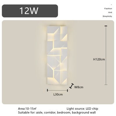 3D Model Indoor LED Wall Lamp Lighting - Querencian