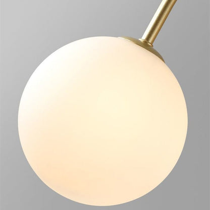 6 Heads Magic Beans Glass Ball Chandelier - Querencian