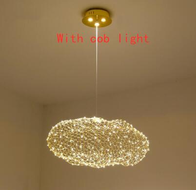 Nordic Hollow cloud Chandeliers for Hotel Hall Restaurant Bar - Querencian