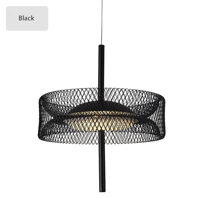 Nordic Iron Net Pendant Light For Living Dining Room