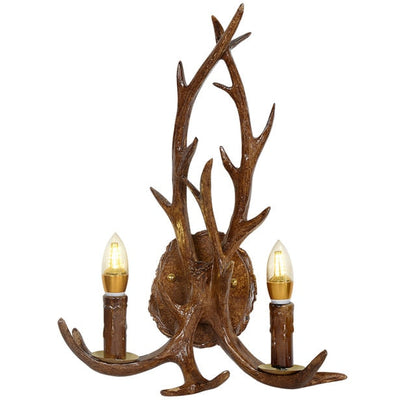 Antler Retro Industrial European Resin Loft Wind Lamps Chandelier