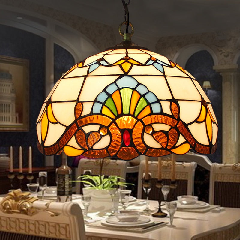 Nordic Handmade Glass Chandelier for Kitchen Dining Room Hallway