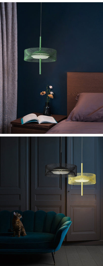 Nordic Iron Net Pendant Light For Living Dining Room