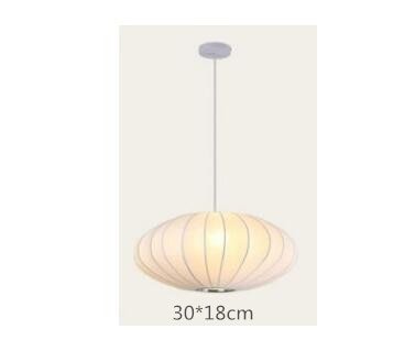 Japanese Pendant Light White Minimalist Lamp - Querencian