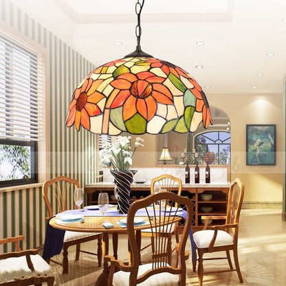 Nordic Handmade Glass Chandelier for Kitchen Dining Room Hallway