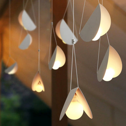 Glider Metal White Art Origami Pendant Light for Cafe Restaurant Hotel Bar