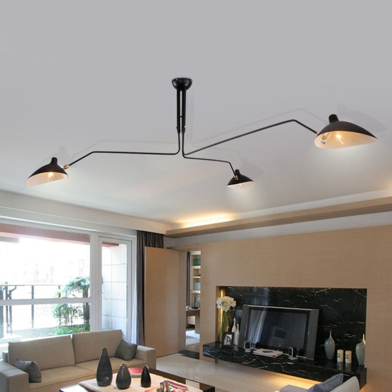 Mouille Ceiling Lamp Nordic Spider Light
