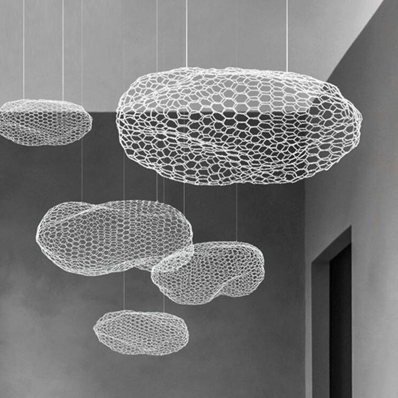 Nordic Hollow cloud Chandeliers for Hotel Hall Restaurant Bar