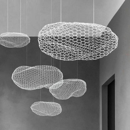 Nordic Hollow cloud Chandeliers for Hotel Hall Restaurant Bar