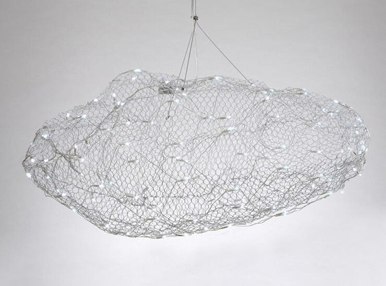 Nordic Hollow cloud Chandeliers for Hotel Hall Restaurant Bar - Querencian