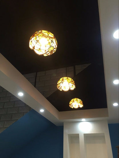 Nordic Handmade Glass Chandelier for Kitchen Dining Room Hallway