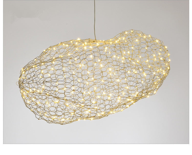Nordic Hollow cloud Chandeliers for Hotel Hall Restaurant Bar
