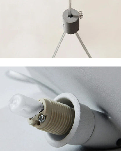 Glider Metal White Art Origami Pendant Light for Cafe Restaurant Hotel Bar