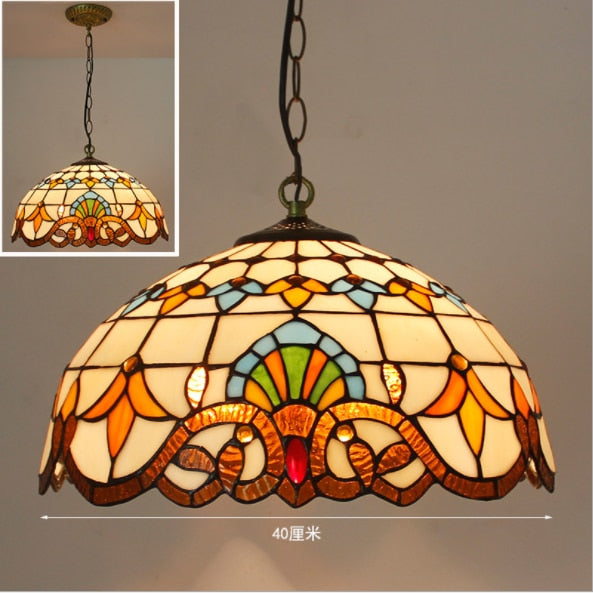 Nordic Handmade Glass Chandelier for Kitchen Dining Room Hallway