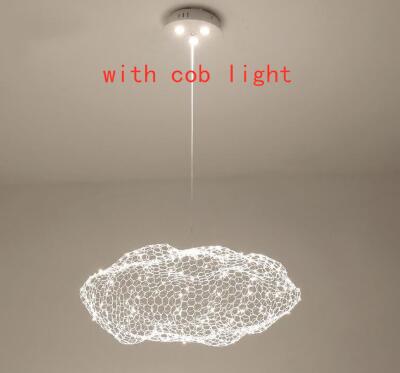 Nordic Hollow cloud Chandeliers for Hotel Hall Restaurant Bar - Querencian