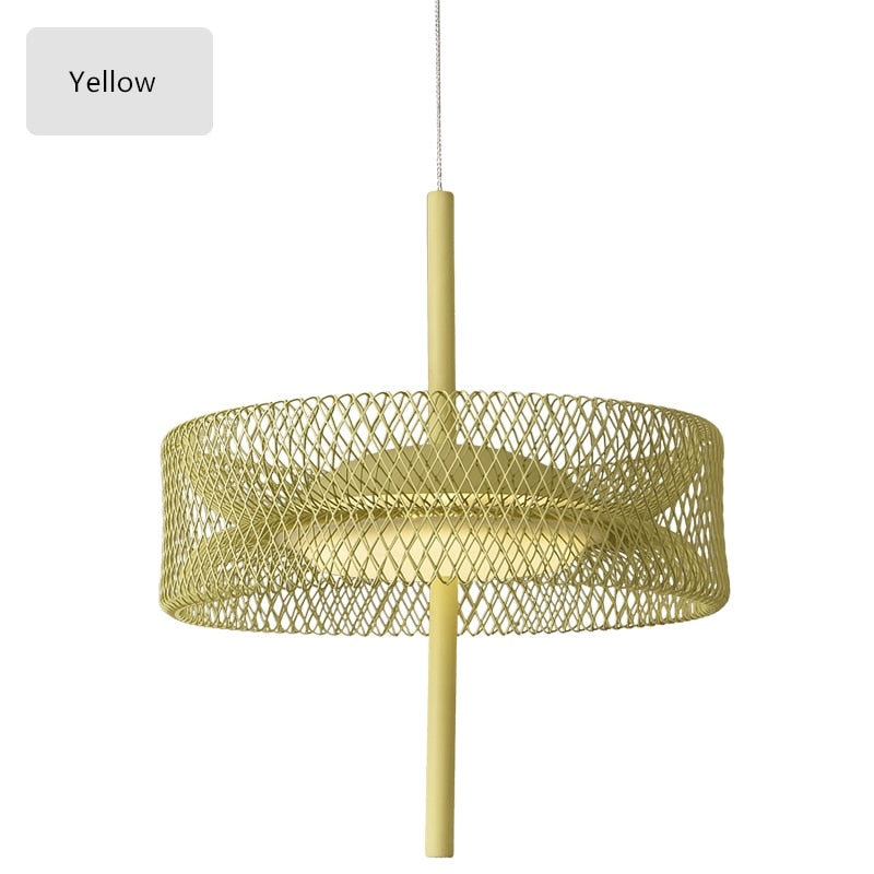 Nordic Iron Net Pendant Light For Living Dining Room