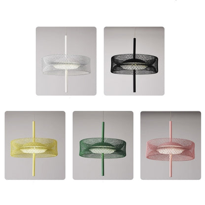 Nordic Iron Net Pendant Light For Living Dining Room