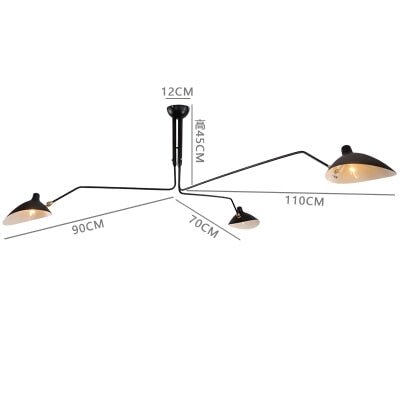 Mouille Ceiling Lamp Nordic Spider Light - Querencian