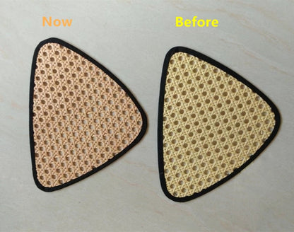 Rattan Wicker Wood Bamboo Leaf Grid Lamp Chandelier