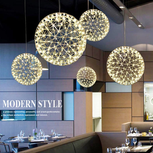 Firework  Spark Ball LED Ceiling Chandelier