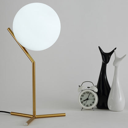 Glass Floor Lamp Nordic Ball Light For Living Room Sofa Bedroom
