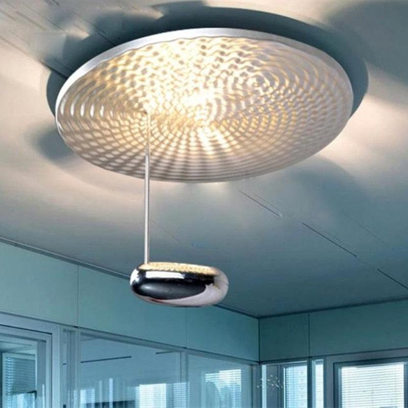 Mercury LED Water Drop Chrome Light Postmodern Design Chandelier