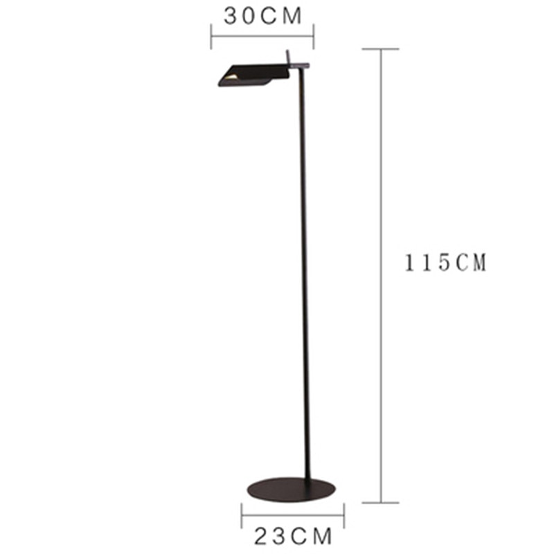 Modern LED Floor Lamp Vertical Floor Lights For Living Room - Querencian