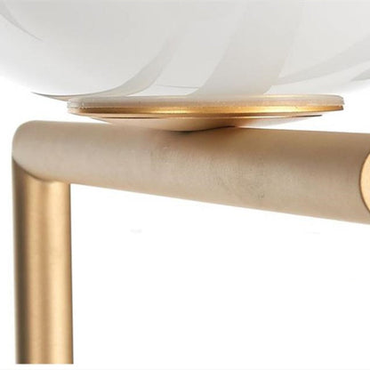 Glass Floor Lamp Nordic Ball Light For Living Room Sofa Bedroom