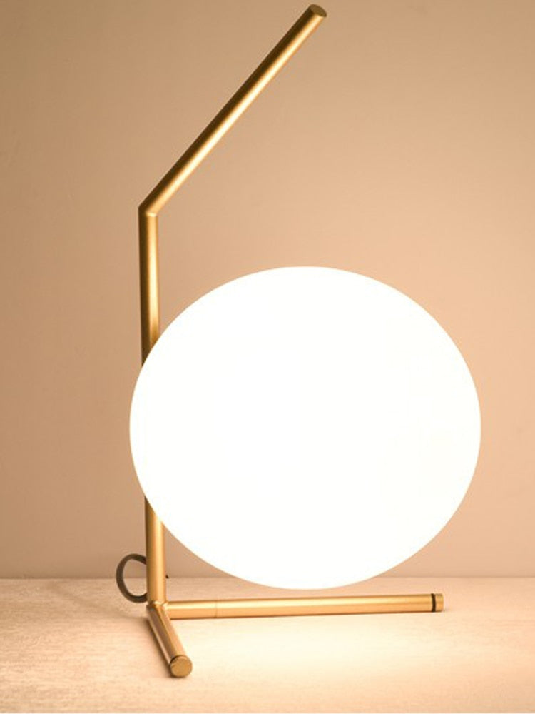 Glass Floor Lamp Nordic Ball Light For Living Room Sofa Bedroom