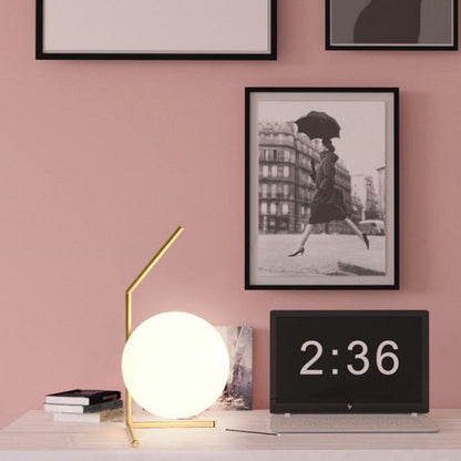 Glass Floor Lamp Nordic Ball Light For Living Room Sofa Bedroom