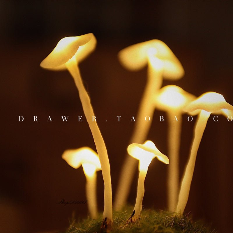 AAA Battery Handmade Retro Mushroom Night Light - Querencian