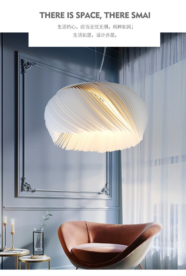 Acrylic Hanging Loft Pendant Light - Querencian