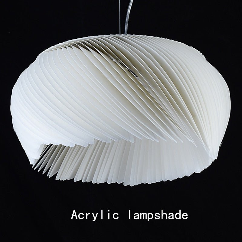 Acrylic Hanging Loft Pendant Light - Querencian
