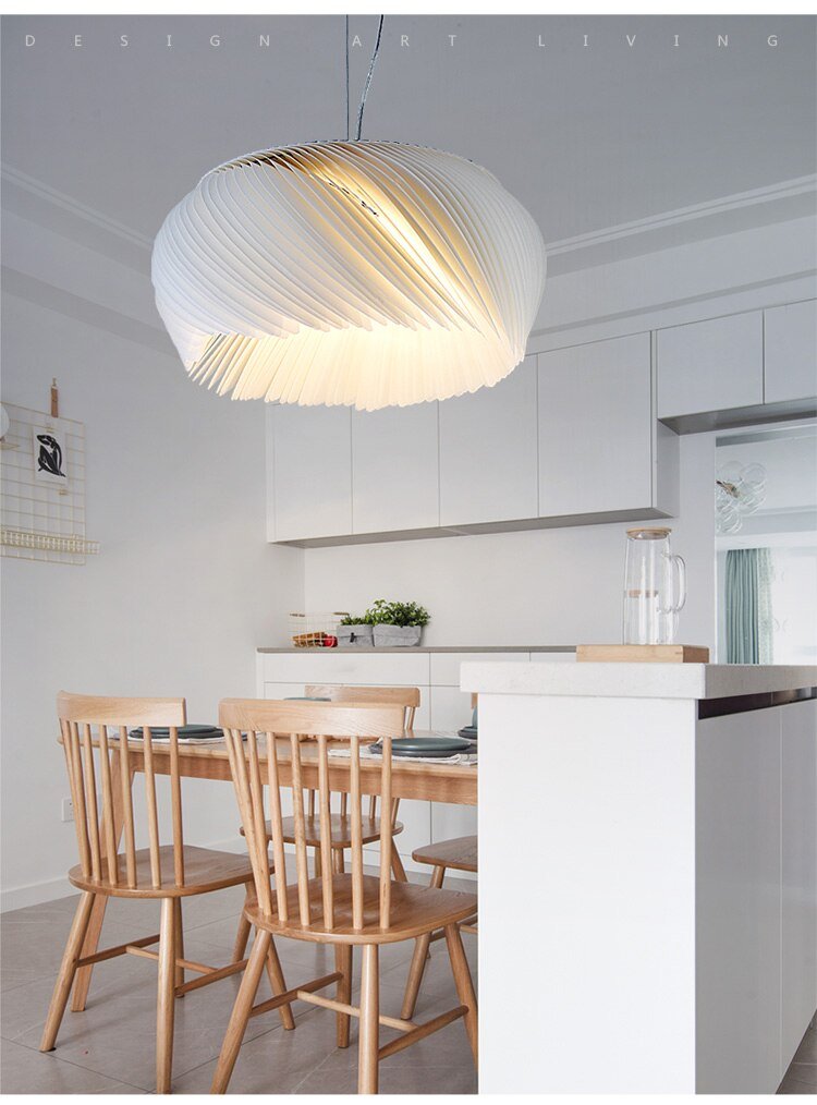 Acrylic Hanging Loft Pendant Light - Querencian