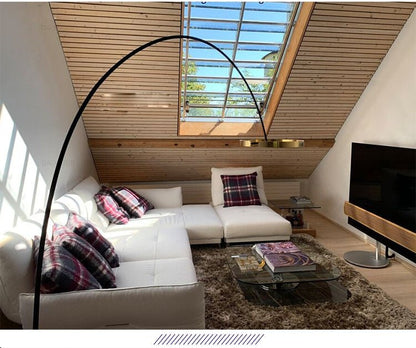 Aluminium Ring Modern LED Floor Lamps - Querencian