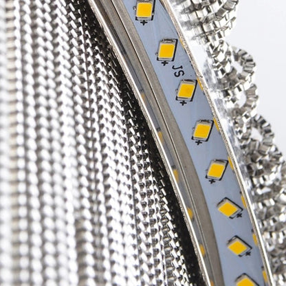 Aluminum Tassel Chandelier Waterfall Dimming LED Lighting - Querencian