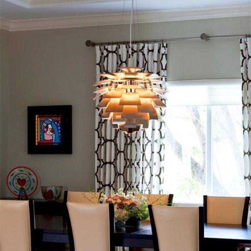 Artichoke Pendant Lamp Modern Pinecone Pendant Lights - Querencian