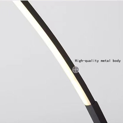 C-shaped Dimmable Remote Control Floor Lamp - Querencian