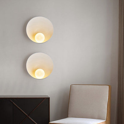 Chinese Style Shell Resin Wall-mounted Wall Lighting - Querencian