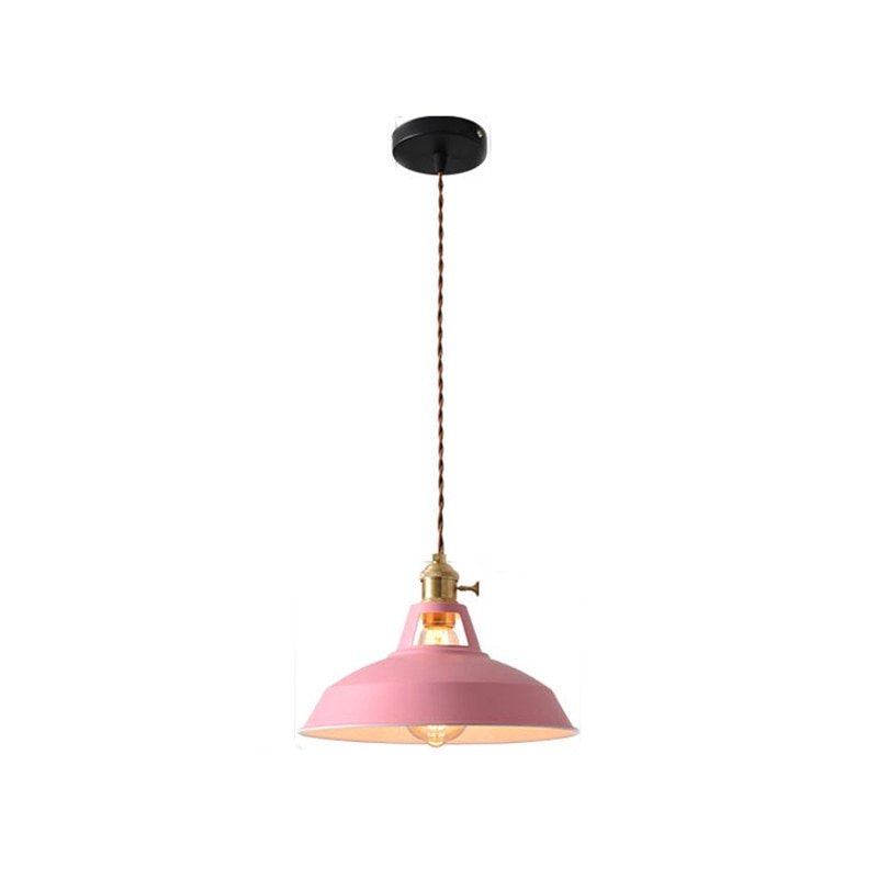 Colorful Industrial Retro Decorative Pendant Light - Querencian