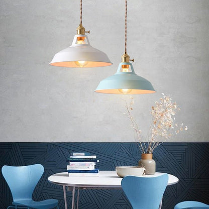 Colorful Industrial Retro Decorative Pendant Light - Querencian