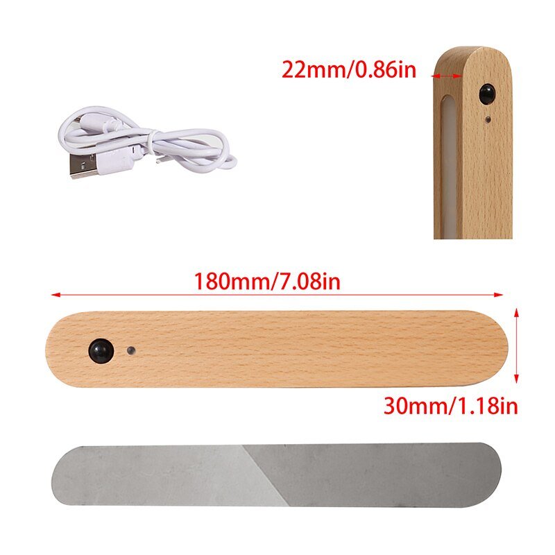 Creative magnetic absorption Decorative wall light - Querencian