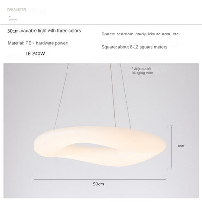Creative Minimalist Cloud Doughnut Pendant Lamp - Querencian