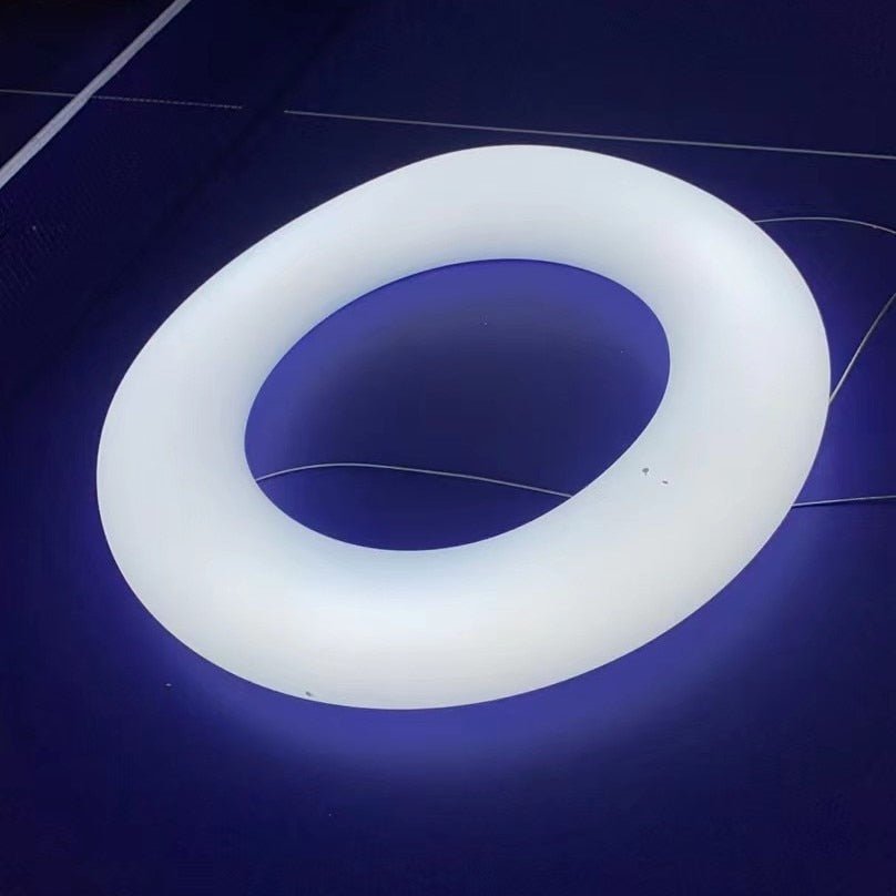 Creative Minimalist Cloud Doughnut Pendant Lamp - Querencian